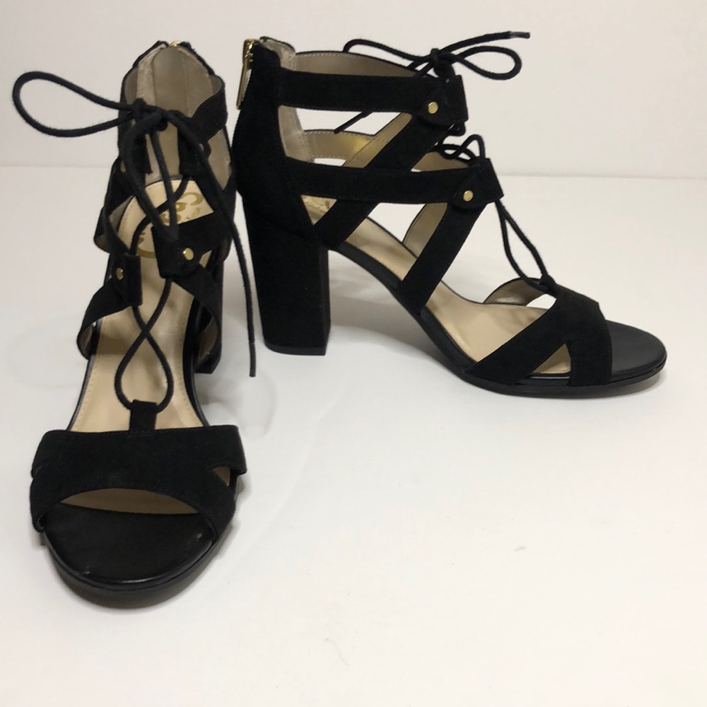 Lace up heels
